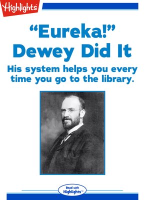 cover image of "Eureka!" Dewey Did It